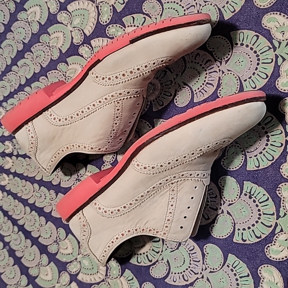 Cole Haan laceless Oxfords with a Pop of Color - Picture 7 of 9